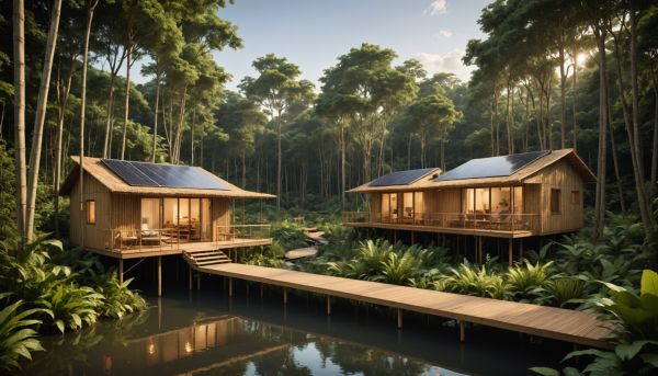 Nouveaux concepts d'habitats éphémères et respectueux