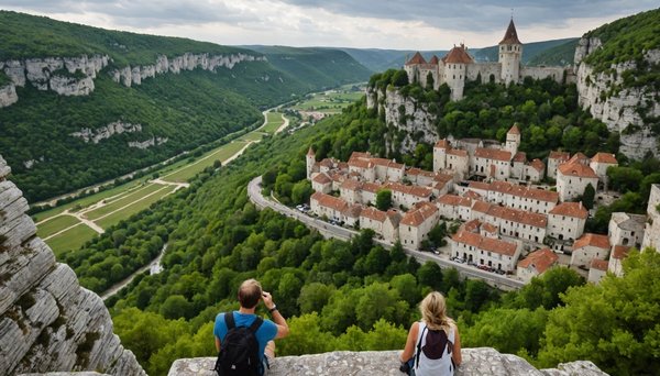 Visite insolite rocamadour et lieux typiques aux alentours - camping les cigales
