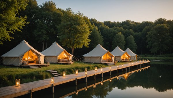 Profitez d'une expérience de camping 4 étoiles aux Hirondelles !