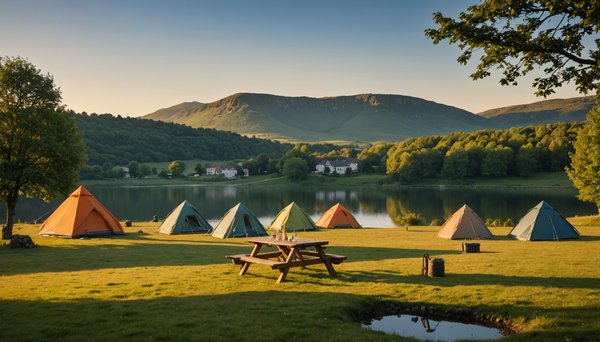 Les expériences de camping inoubliables en Auvergne - Choisissez le Camping l'Europe de Murol