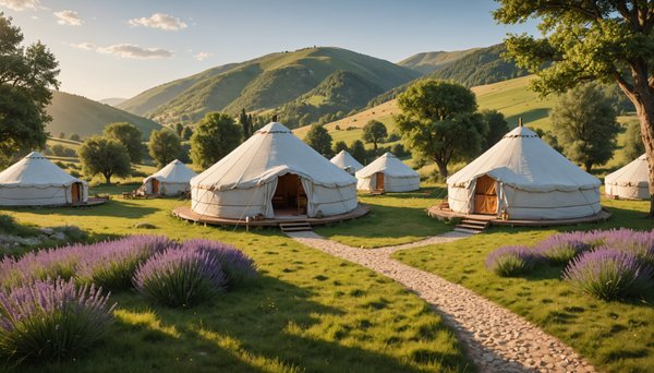 Explorez les plus beaux sites de camping en yourte en France