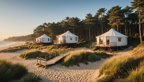Quels sont les campings insolites les plus proches d'Anglet ?