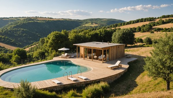 Faire de l'éco-tourisme depuis un camping insolite avec piscine en Aveyron, c'est possible ?
