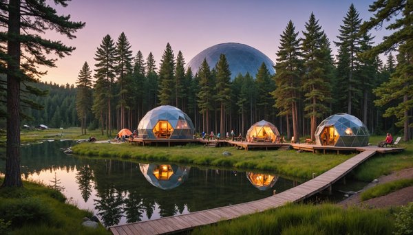 Quelles sont les expériences insolites proposées par les campings Vacaf ?