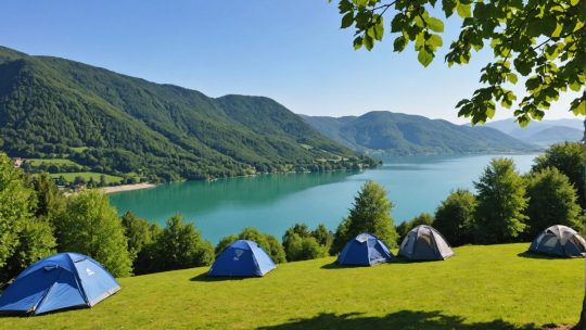 Les raisons pour lesquelles un camping proche du Lac d’Aiguebelette est le choix idéal